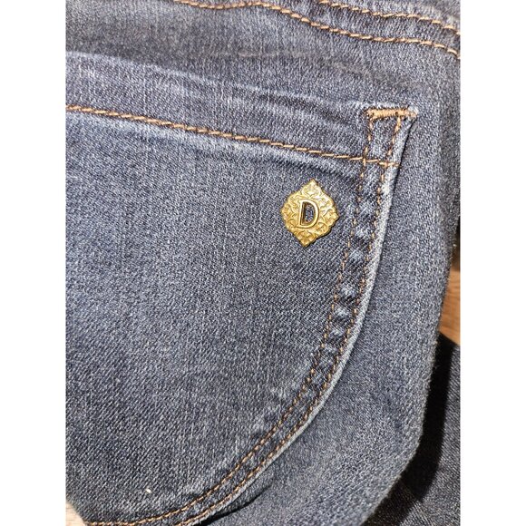 2/$35 Democracy Ab Technology Skinny Ankle Stretch Jeans Women 2 Tummy Control - Picture 8 of 12